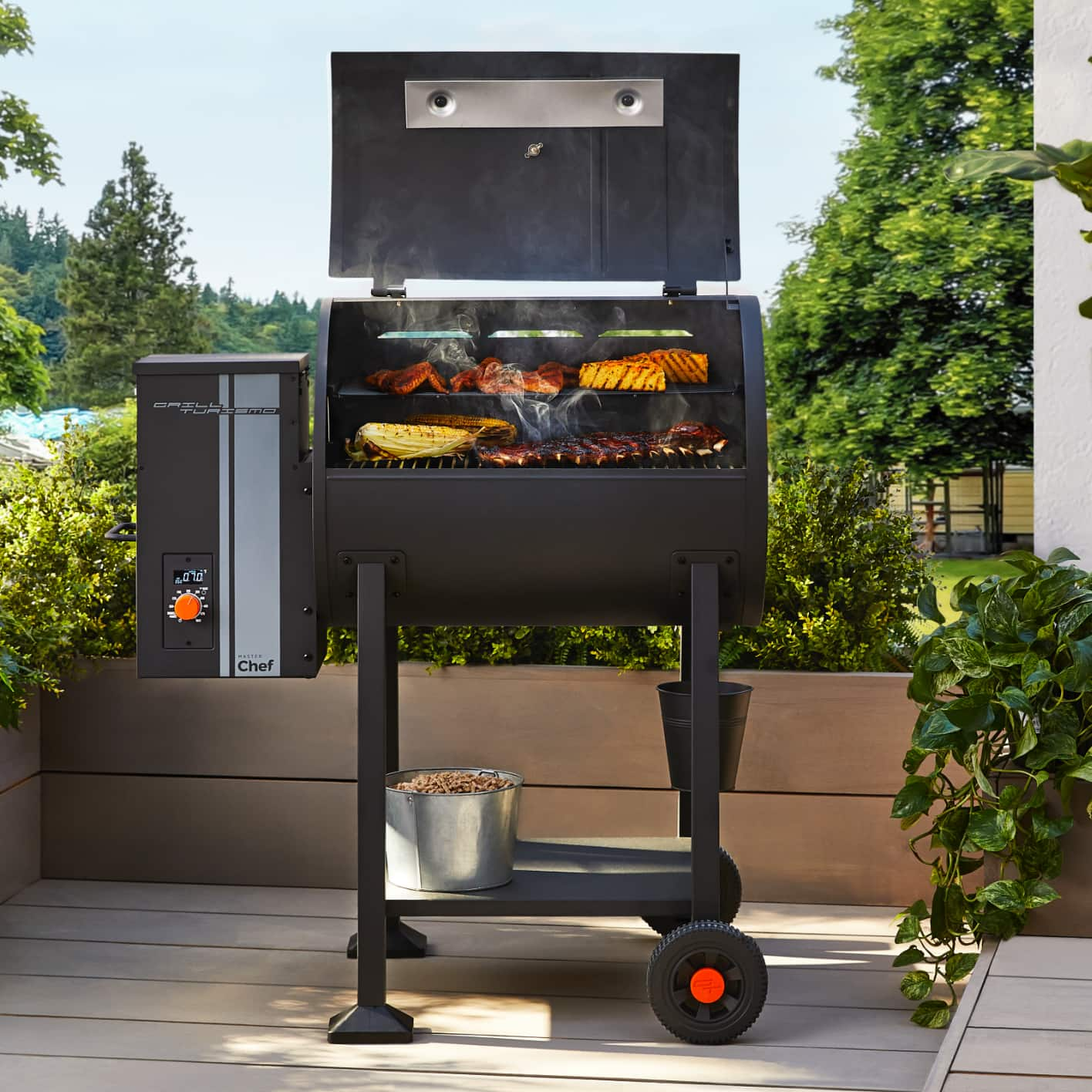 MASTER CHEF GRILL TURISMO™ WOOD PELLET GRILL 