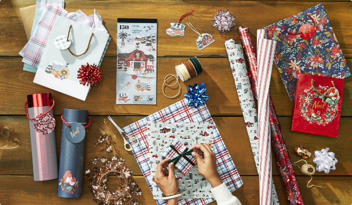 Accessoires d’emballage cadeau