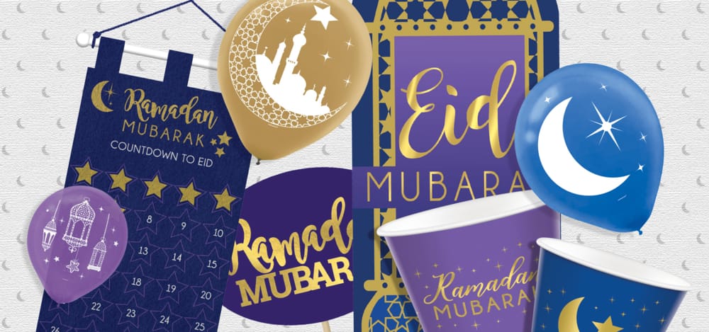 Préparez-vous à célébrer le Ramadan et l'Aïd en famille et entre amis grâce à notre sélection de décorations de fête, de vaisselle festive, et plus encore.
