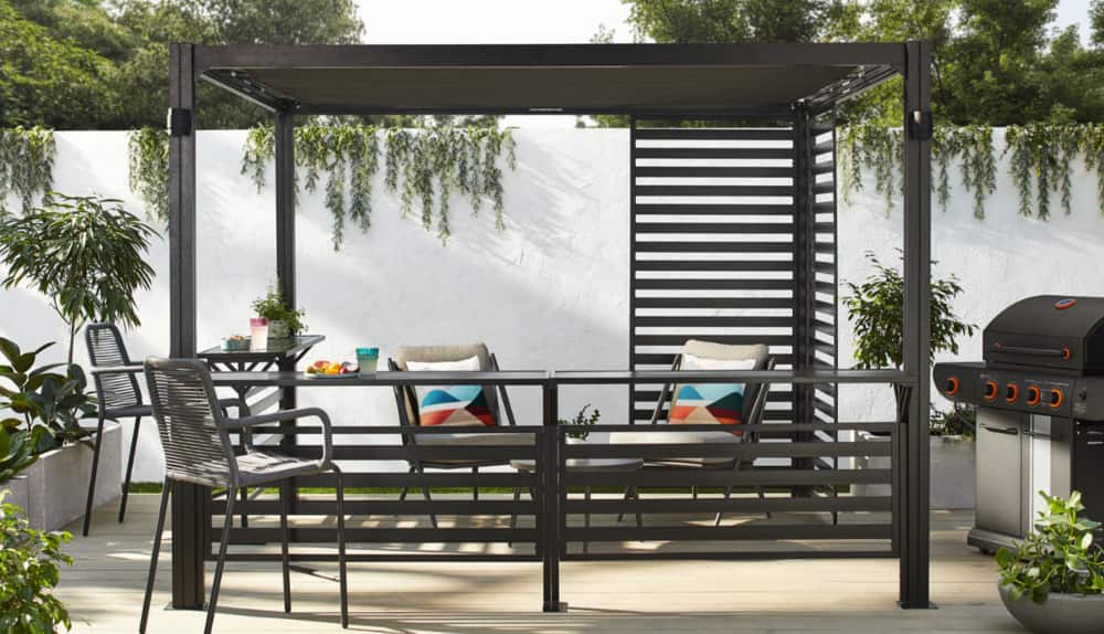CANVAS Horizon Mix and Mingle configuration set up with CANVAS Brenton Dining Collection. 