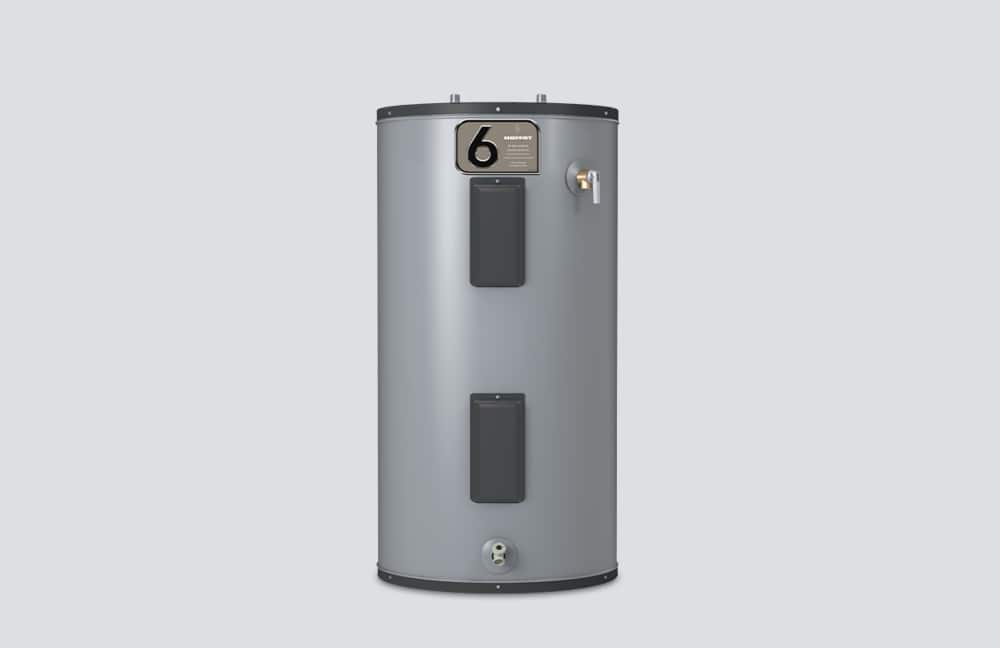 A Moffat G60SDEB-30 3000W 182-L Bottom Entry Electric Water Heater.
