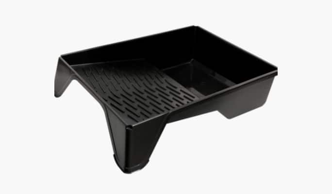 A Premier black plastic paint tray.