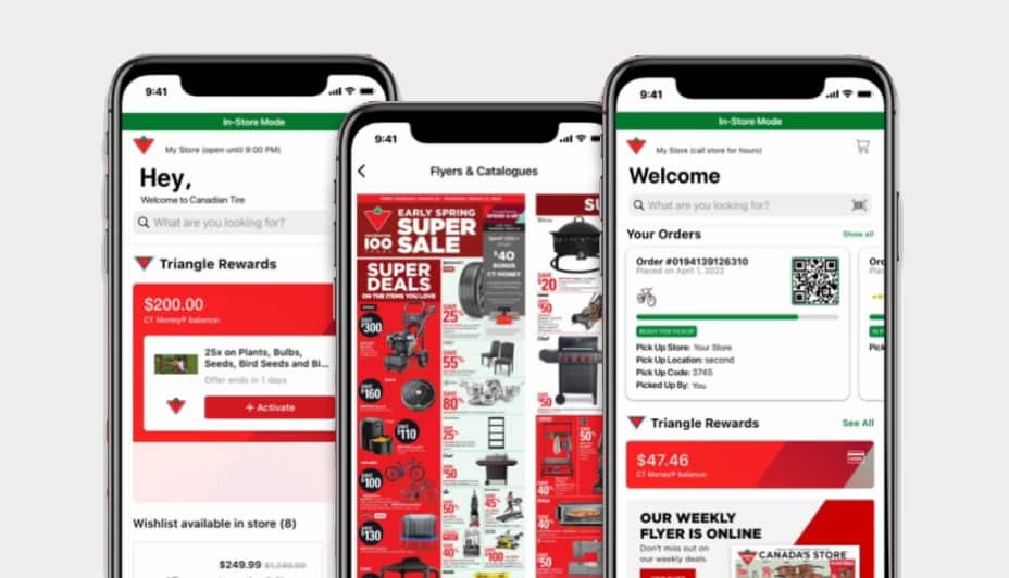 Canadian Tire app