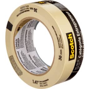 A roll of masking tape