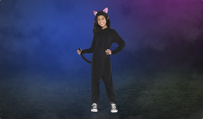 Kids' Black Cat Costume