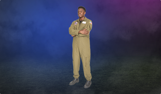 Top Gun Flightsuit Costume