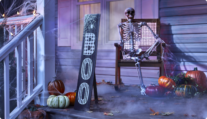 Affiche d’entrée, Boo, 36 po
