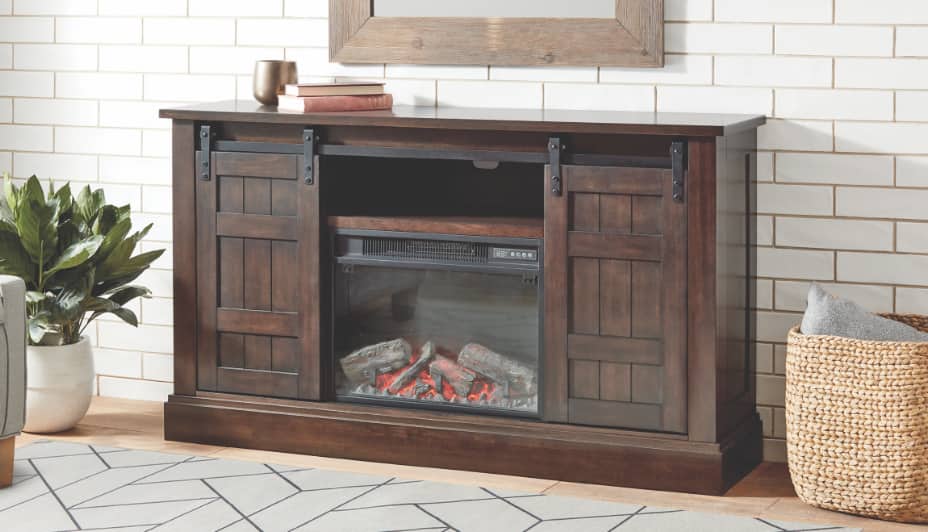CANVAS Eastwood Electric Fireplace TV Stand