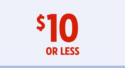 $10 or less