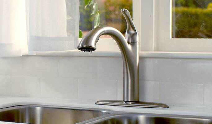 How to install a kitchen faucet  