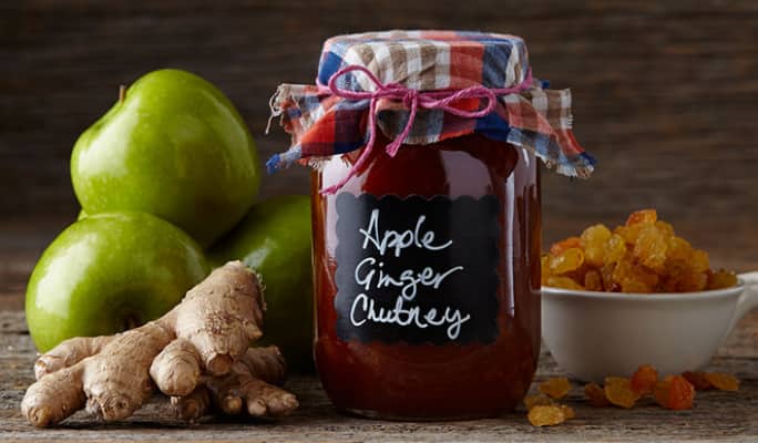 Comment préparer du chutney aux pommes et au gingembre