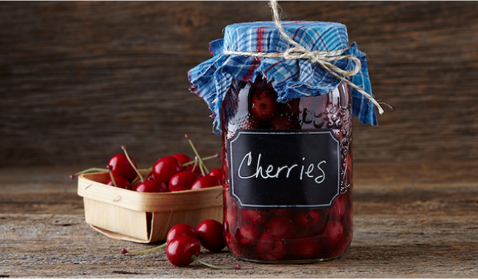 How to preserve cherries