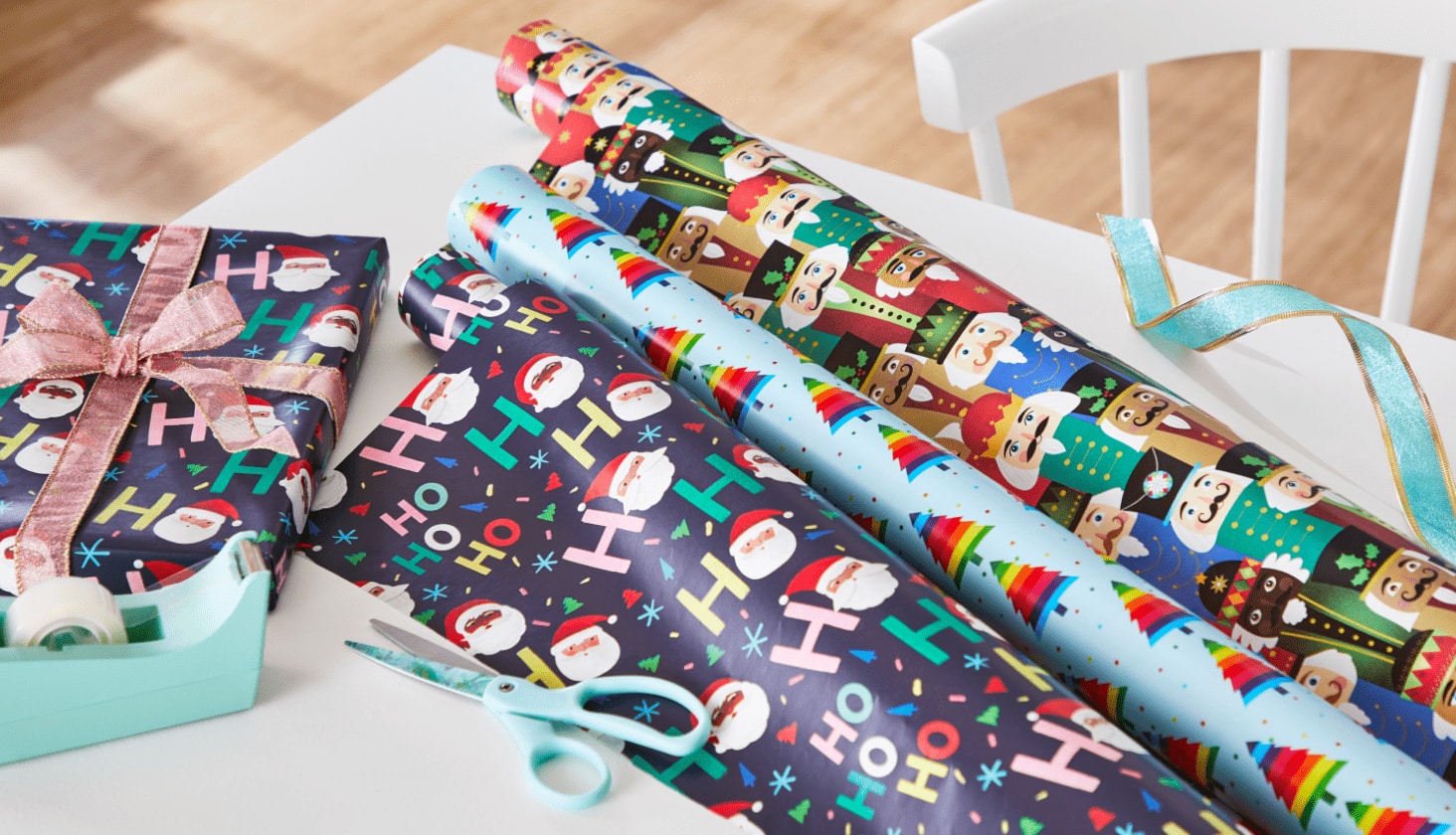 Festive wrapping paper  Shop wrapping paper now. 