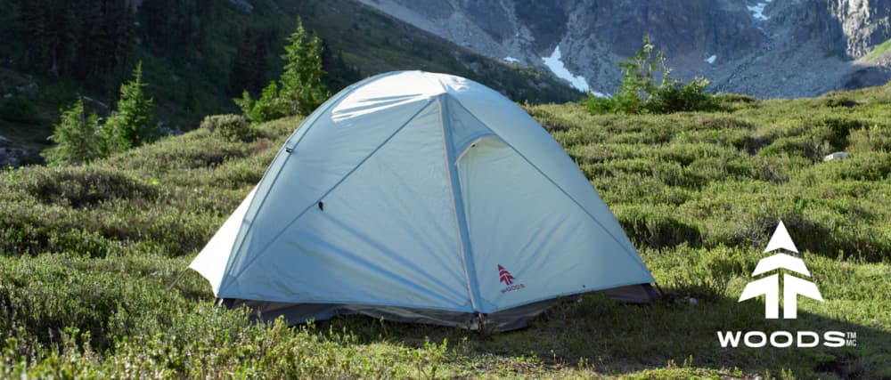 Tente en dôme de camping Woods Cascade, 2 personnes
