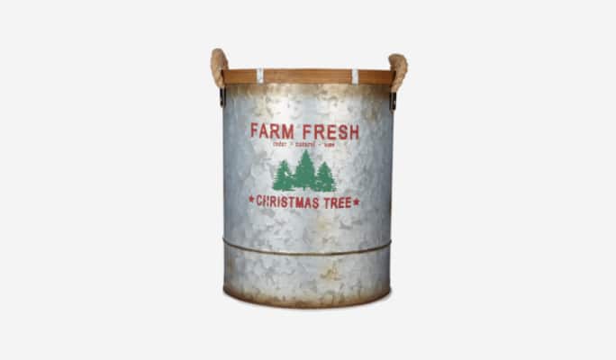 CANVAS Farm Fresh Tree Bucket