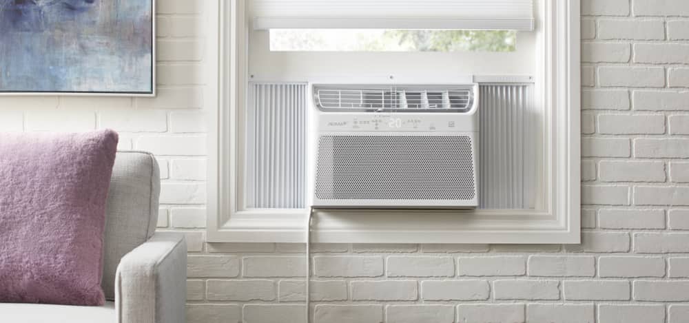 A NOMA iQ™ Smart ENERGY STAR Window Air Conditioner.