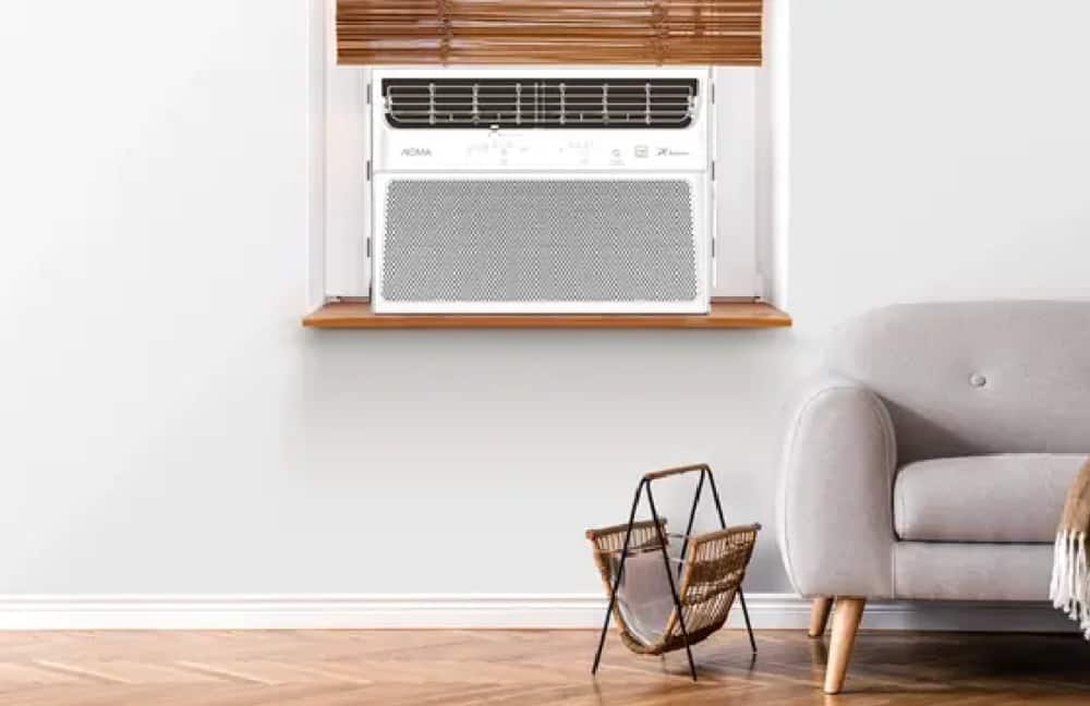 Un climatiseur de fenêtre intelligent NOMA iQMC ENERGY STAR, 10 000 BTU
