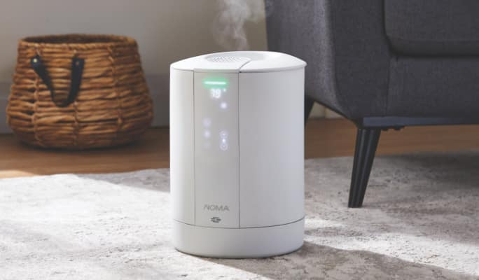NOMA humidifier in living room