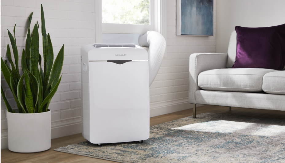 NOMA smart portable air conditioner in living room