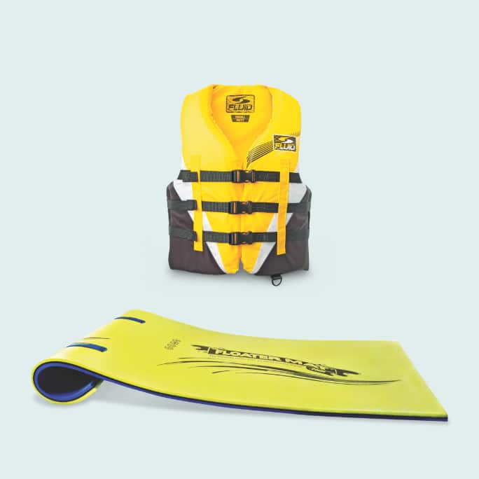 Floating Water Mat, 15-feet  Personal Flotation Device