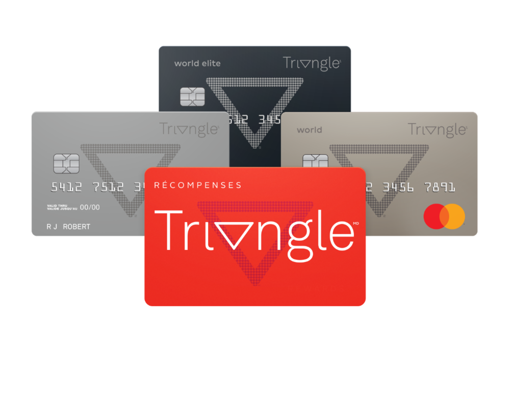 Triangle Credit cards