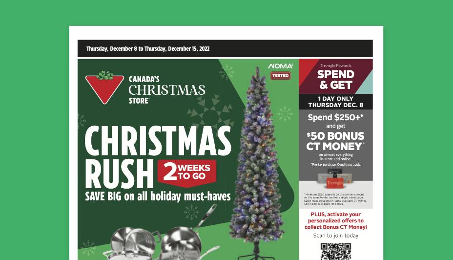  Canadian Tire Flyer front cover