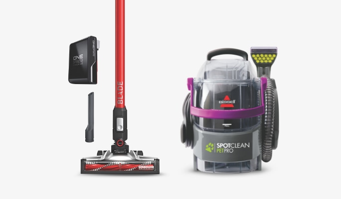 Hoover® ONEPWR™ Blade MAX Vacuum   BISSELL SpotClean PetPro Portable Carpet & Upholstery Cleaner