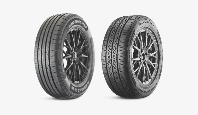F20 MotoMaster Hydra Edge Tour Tire  Continental TrueContact Tour All Season Tire