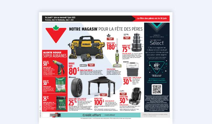 Consultez notre circulaire hebdomadaire