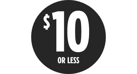 $10 or less