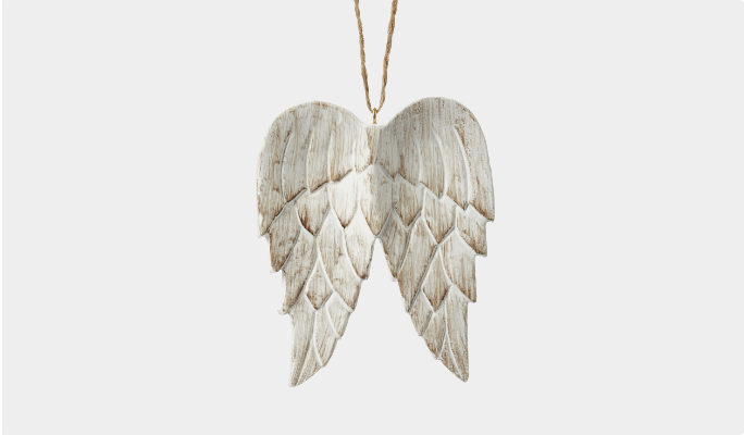 CANVAS Angel Wings Ornament