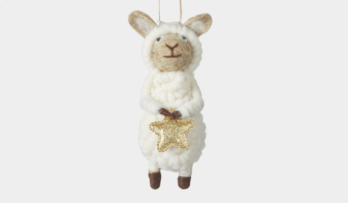 CANVAS Sheep's Clothing Mouse Ornament 