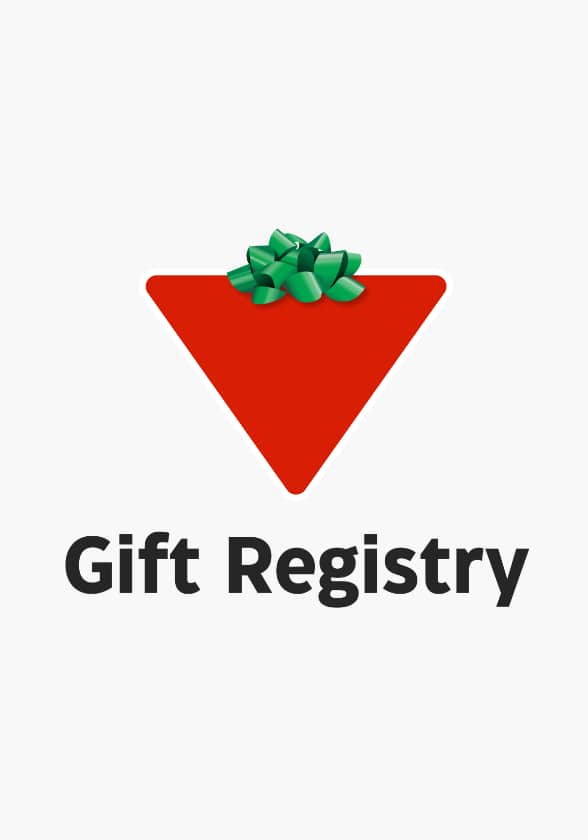 The Canadian Tire Gift Registry logo.