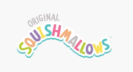 Logo Squishmallows.