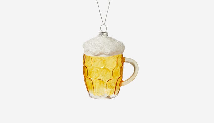 CANVAS Beer Mug Ornament 