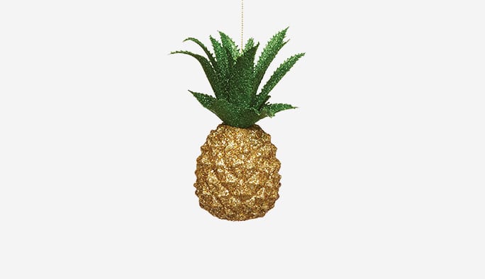  CANVAS Pineapple Ornament