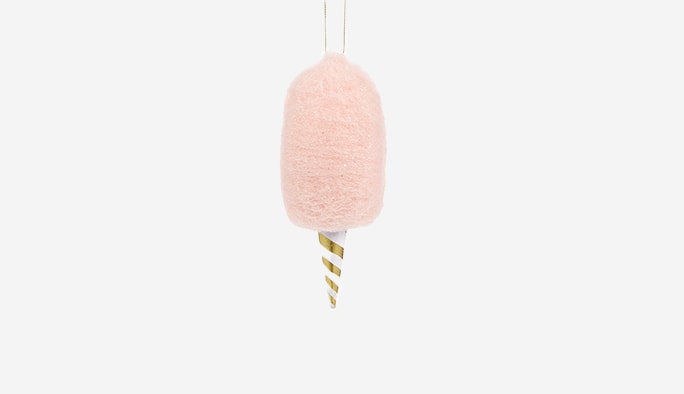  CANVAS Pink Cotton Candy Ornament