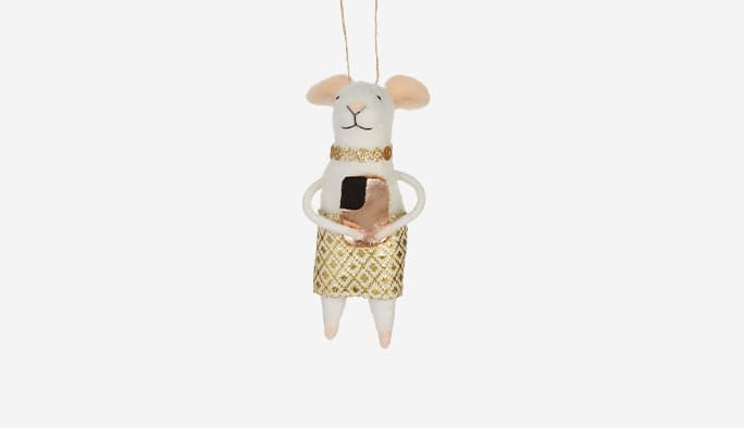  CANVAS Selfie Mouse Ornament
