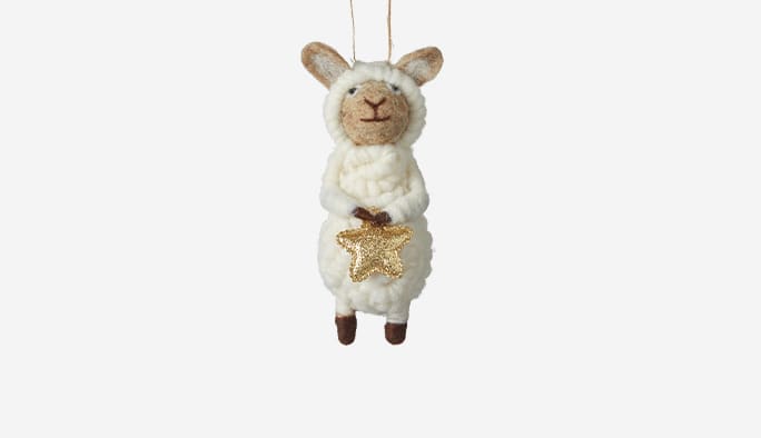  CANVAS Sheep's Clothing Mouse Ornament