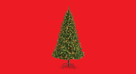 NOMA Pre-Lit Dresden Tree, 7-ft