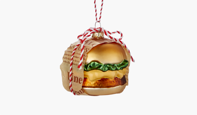 CANVAS Burger Ornament