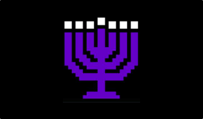 Hanukkah Menorah icon