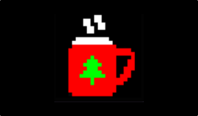 Christmas cocoa icon