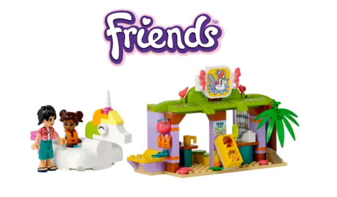 A Friends building block playset.