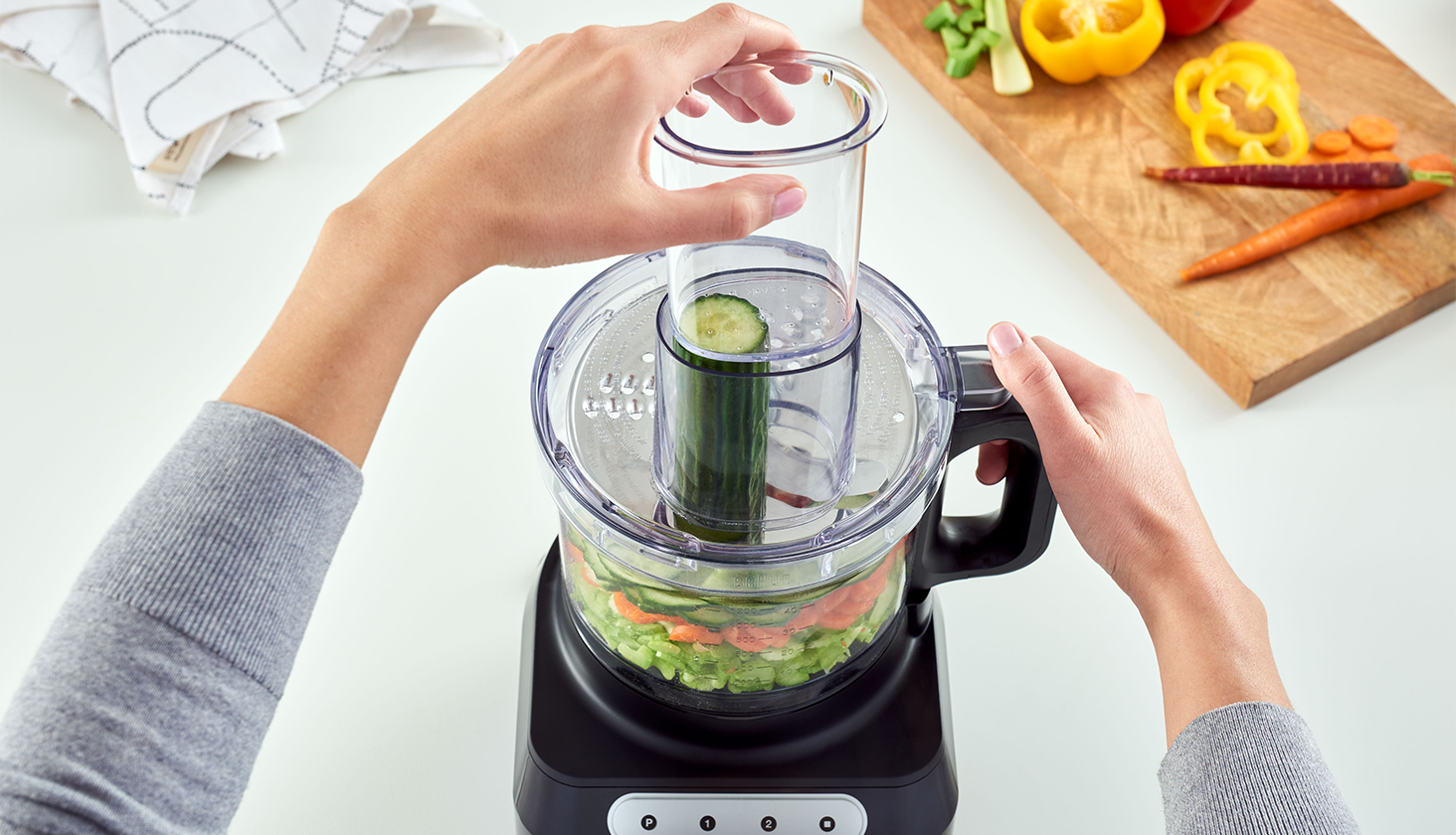 From blending smoothies, to chopping ingredients, Braun’s products offer versatility in a powerful, compact footprint.