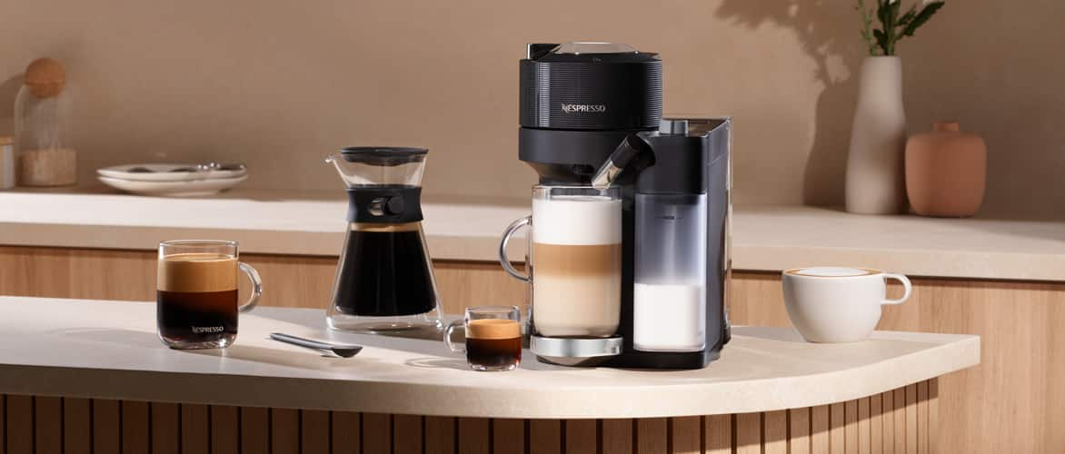 Discover Nespresso’s collection of coffee accessories and Stabucks capsules.