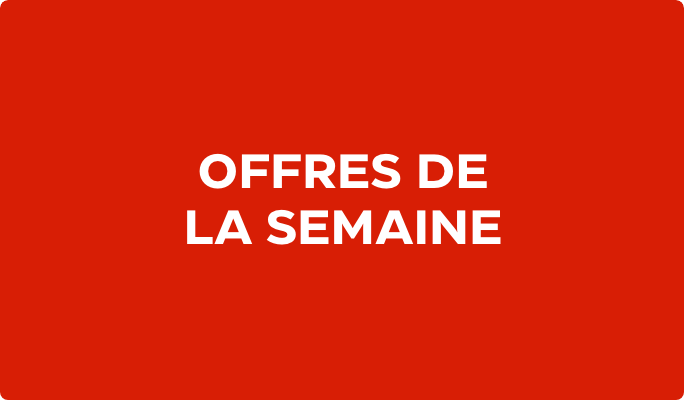 OFFRES HEBDOMADAIRES