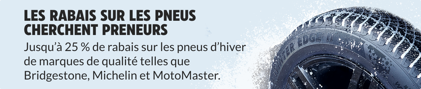 LES RABAIS SUR LES PNEUS CHERCHENT PRENEURS