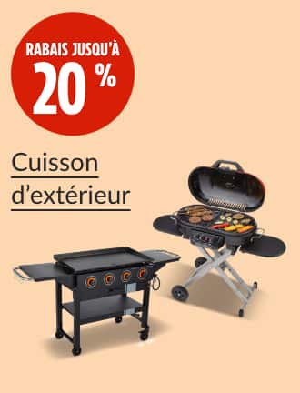 Rabais jusqu’à 20 %  Barbecue portatif autoportant au propane Coleman Roadtrip  Plaque de cuisson au propane MASTER Chef Grill Turismo, 4 brûleurs