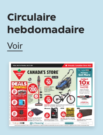 Consultez notre circulaire hebdomadaire.